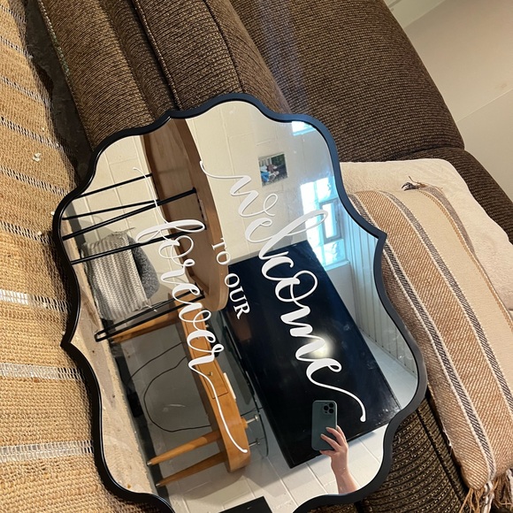 Wedding entrance mirror - Picture 2 of 2